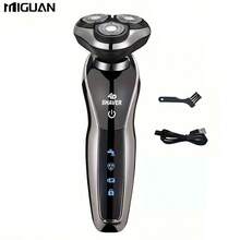 Electric Razor For Men, Combination Electric Shaver Nose Hair Trimmer USBRechargeable Portable Razor 3D Floating Blade Battery Capacity 600mAh - Black Silver - View 14