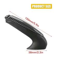 Suitable For 2006-2011 Civic LHD Carbon Fiber Gear Shift Knob And Carbon Fiber Emergency Brake Lever, Durable, Excellent Performance, Perfect Fit For Your Car - Emergency Brake Lever - View 2
