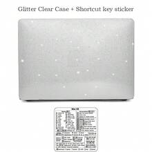 Gillter Crystal Plastic Laptop Case For Macbook Neo 13 A18 Pro A3404, Protective Cover Shortcut Key Sticker For MacBook Air M2 M3 M4 13.6 Inch, Hard Shell For Air 15 2023-2026, For MacBook Pro 13.3 2020, Pro14 M5 Pro Max, 16.2 M1 Shiny Case - View 23