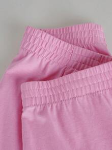 Norcotton 4pcs Men's Alro Pants, Pink Couple Pants, Suitable For Home Wear - Pink - View 3