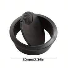 4 buah Penutup Lubang Kabel Plastik Meja 60mm untuk PC Komputer, Pengatur Kabel Bulat, Grommet Pengatur Kabel - A - View 3