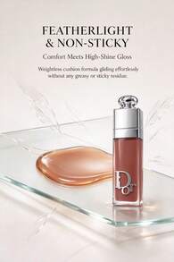 Dior Addict Lip Glow Mini 2ml #018, Lip Balm Berwarna, Warna Teh Susu Oolong yang Melembapkan, Ukuran Mini untuk Perjalanan, Tidak Lengket, Kilau Kemerahan Alami - Rose Tea - View 5