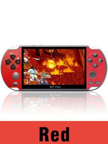 1pc Multifunctional Pocket Handheld Game Console, Built-In 13 Emulators, 11000 Classic Retro Games, Supports TV Output, E-Book, Music, Video, Image, Recording, Save, Calculator, Stopwatch, 5.1 Inch Screen, PSP Retro Arcade, Rechargeable, Holiday Gift - View 17