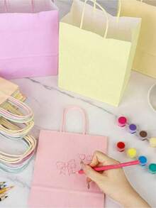 Reusable Waterproof Party Favor Tote Bags for Ba to Sool Birthday Parties Classroom Rewards Ter Appreciation and Yr-End s Set of 30 Small Candy and Bags Idl for Multiple Celebration Scenarios - Multicolor - Ver 5