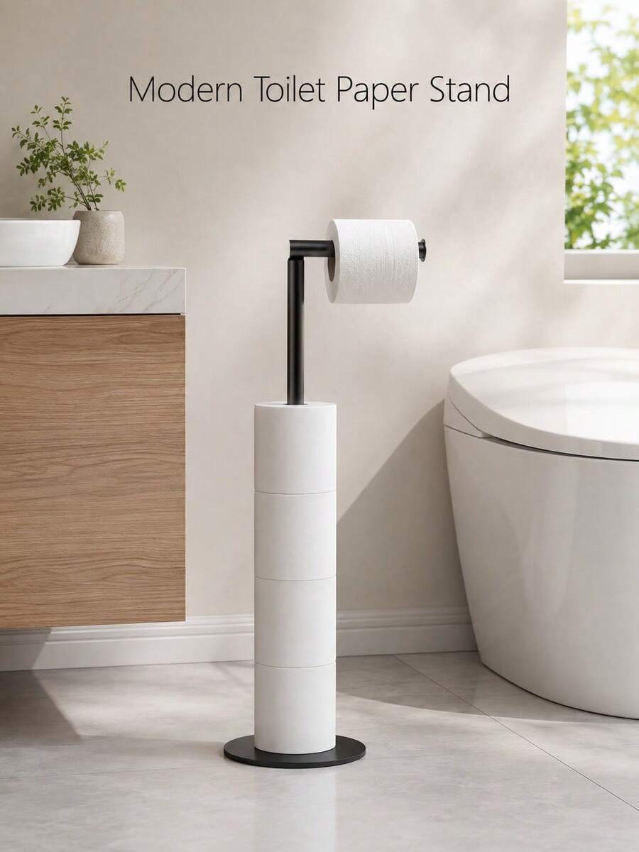 Toilet Paper Holder, Durable Space-Saving Structure, Toilet Paper ...