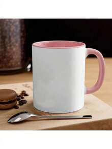 Personalized Ceramic Mug, Customizable With Photo And Text. Front Printed With Custom Photo, Back Printed With Text. Unique Gift For Friends And Family, Perfect For Christmas, Birthday, Couples, Anniversary And Valentine's Day. - Normal - View 23