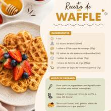 2 Forma de Waffle Silicone Panqueca Wafer Flor Divisórias Antiaderente Chocolate Ovo Air Fryer Multiuso Formas Bolo - Preto/Cinza - Visão 3