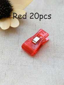 20pcs/100pcs Colorful Fixed Axe-Shaped Plastic Sewing Clips, Positioning Clips For Sewing, Quilting Accessories, Sewing Machine Plastic Cover Clips, Axe-Shaped Clips, Plastic Small Clips, Sewing Positioning Clips, Quilting Clips, Sewing Machine Accessories - Multicolor - View 15