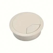 4 buah Penutup Lubang Kabel Plastik Meja 60mm untuk PC Komputer, Pengatur Kabel Bulat, Grommet Pengatur Kabel - A - View 9