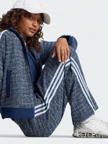 Adidas Originals Women's BOUCLE VIN TP Sports Woven Pants LI0019 - Navy Blue - View 4
