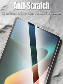2Pcs HD Tempered Glass Film Tablet Screen Protector Compatible With Xiaomi Pad 7/8/9 11.2inch/ Pad 2 11inch Pro 9H Hardness, Scratch Resistant, Bubble Free, Automatic Adsorption, Smooth And Oleophobic Protective Film - Clear - View 7
