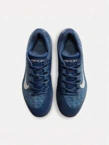 Nike Men's M ZOOM VAPOR 12 HC Tennis Shoes Low-Top FV5552-006 - Blue - View 6