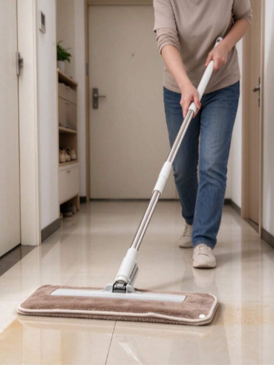 1 Set Scraper-Style Floor Mop Replacement Cloth, Super Absorbent Towel ...