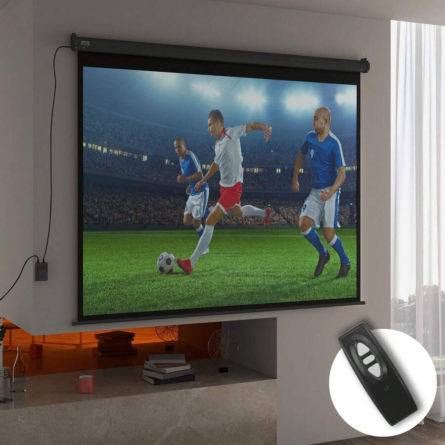 HOMCOM Projectors - Black - View 1