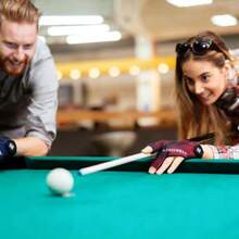 Finger Pool Glove Left Hand Billiard Glove Suitable For Shooters Pool Snooker Cue Accessories Fit For (Men/Women) - Multicolor - View 6