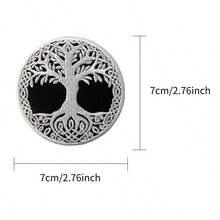 2pcs Tree Of Life Pattern Iron-On Patches - DIY Embroidery Patches, Sewable And Iron-On Heart Patches, Suitable For Clothes, Jackets, Hats, Backpacks, Jeans, Decorative Badges - Ironing Style - View 6