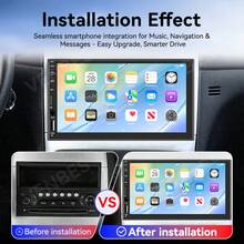 VENBES 7 Inch 1 DIN Wireless CarPlay Car Stereo, Bluetooth Touchscreen MP5 Player With FM Radio, USB/AUX, Steering Wheel Control, Optional 8-LED Rear View Camera - With Remote & Rear Camera - View 6