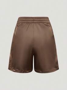 Adidas Women's SFL SHORTS Sports Woven Shorts KX0227 - Brown - View 3