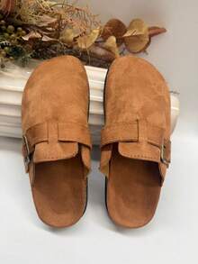 Women Flats - Camel - View 8