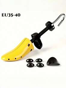 1pc Adjustable Plastic Shoe Stretcher For Men And Women, Maintains Shoe Shape, Shoe Shaping Tool Suitable For Business Shoes And High Heels - Yellow - View 8