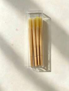 200/100/50/30pcs 4.3in/110mm Large Size Pre-Rolled Brown Filter Tips Rolling Paper | Slow Burning Rolling Paper, Suitable For Mother's Day, Christmas Holiday Gifts - Multicolor - View 19