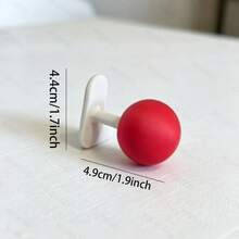 1pc Joystick Ball Light Switch Handle, No-Drill Self-Adhesive Toggle Switch Pull Handle, Cute Round Switch Assistant, Suitable For Home Wall Switches, Cabinet Drawer Auxiliary Handle, Fun Home Decor - One Size Fits All - View 7