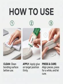 Keo TPR trong suốt dẻo, tương thích đa vật liệu, dễ thi công, dạng tuýp mềm dễ bảo quản, tương thích với TPR, TPE, TPU, cao su, nhựa và các bề mặt khác, phù hợp cho DIY tại nhà, niêm phong cạnh vật mềm, dán khe hở phôi mềm và nhiều tình huống ứng dụng khác - Keo TPR - Xem 4