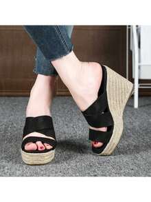 GETAC Women Platforms & Wedge Sandals - Black - View 2