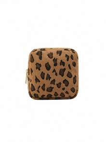 Portable Period Bag With Zipper Menstrual Pad Tampon Holder Versatile Makeup Bag Cruise Room Back To School Travel Essentials Accessories Women Gift - Multicolor - View 22