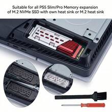 Metal Heat Sink Cover For P5 Slim/Pro M.2 SSD Expansion Slot, Aluminum Heat Dissipation Box With Ventilation Holes - View 7
