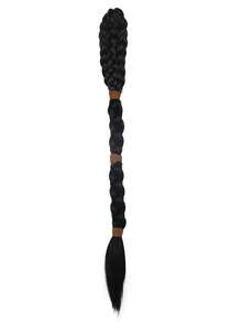 24 Inch Warrior Braided Ponytail Claw Clip Hairpiece For Men, Handmade Viking Style Pony Tail Extension For Daily Looks & Styling - Multicolor - View 9