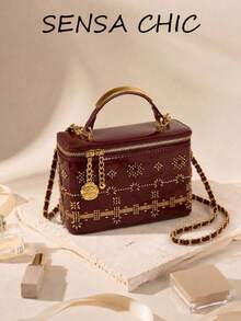 Women Arm Bags - Burgundy - View 1