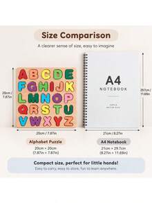 Kids Wooden Puzzles - Multicolor - View 10