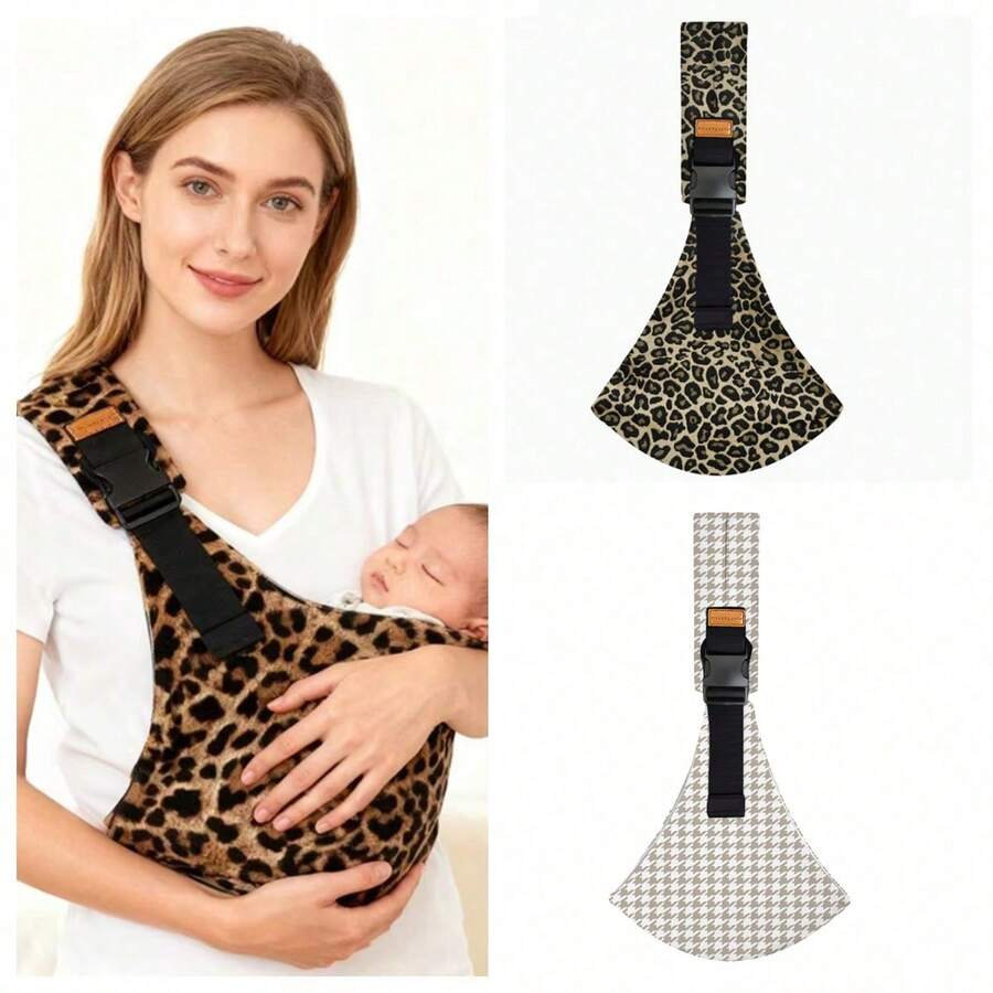 1pc Baby Carrier, Toddler Carrier, Newborn Carrier, Portable Lightweight Carrier, Anti-Slip Hip Seat Multifunctional Carrier - Multicolor - View 1