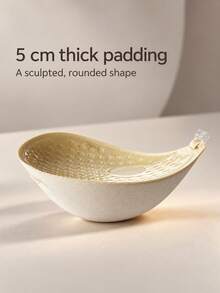1pc Thick Invisible Adhesive Breast Lift Pads, Suitable For Dresses, Enhances Cleavage, Lifts And Shapes, Ideal For Petite/Small Bust - Multicolor - View 5