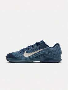 Nike Men's M ZOOM VAPOR 12 HC Tennis Shoes Low-Top FV5552-006 - Blue - View 1
