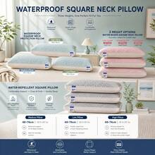 Ergonomic Neck Pillow, Even Support Sleep Pillow, Relieves Neck Pressure, Suitable For Multiple Sleeping Positions, Applicable For Airplane, Car, Bus, Train, Office, Camping And Long-Distance Flight Sleep - Cooling Pillow - View 6