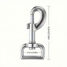 5/10 Bag Heavy Industrial Rotating Spring Hook-360 Rotating Metal Clip, Used For Dog Leashes, Bags, Ropes And Luggage-Multi-Directional Connection, Durable Metal Structure. - A - View 6