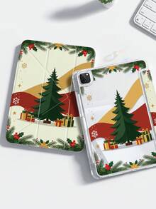 Exquisite Cute Cartoon Golden Wave Lonely Tree Gift Box Pattern Double ...