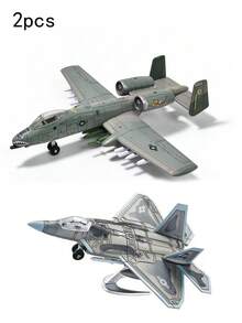 2件/1件 1:72/100/200比例飛機模型套件 隨機發貨 桌上裝飾擺件 生日節日禮物 航太愛好者收藏品 - 彩色 - 查看 28