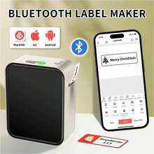 Marklife P15 Portable Thermal Label Printer Inkless Mini Sticker Machine With Adhesive Labels Compatible With D11/D110/Q30 - Multicolor - View 4
