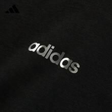 Adidas Men's Black Loose Fit Pullover Sweatshirt Long Sleeve Sportswear KA1501 - Black - View 5