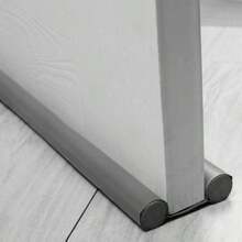 Door Bottom Seal Strip Durable Windproof Insect-Proof Soundproof Waterproof Self-Adhesive Draft Stopper Leather Door Seal Foam Tape - A - View 8