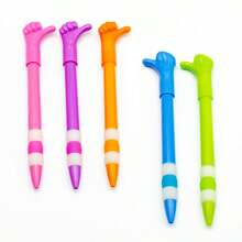 Funny Gesture Click Ballpoint Pen, Thumb-Shaped Ballpoint Pen - A - View 3