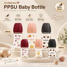 Newborn Baby Feeding Bottle, Anti-Choke And Anti-Drop Drinking Bottle For Kids - Many - View 3