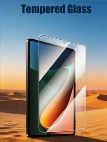 2片裝 HD 鋼化玻璃全螢幕平板螢幕保護貼，適用於 Galaxy Tab S11 S10 S10FE S9 S8 S7 S6 Lite A9 A11 A8 A9+ A11+，9H 硬度、防爆、防刮、光滑防油層、無氣泡、自動吸附保護膜 - 無色 - 查看 6