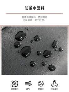 韓式簡約 PU 翻蓋信封包，中性高級質感斜挎胸包、單肩包、小方包/簡約復古/時尚百搭/商務包/手機包/大容量防水/日常通勤 - 黑色 - 查看 8