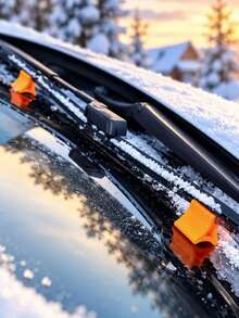 Car Wiper Freeze Protection Brackets, Winter Anti-Ice Wiper Lifters, Snow And Frost Resistant Windshield Accessories,Two Carbon Steel Wiper Arm Pressure Spring Supercharger-An Auxiliary Tool For Rain And Snow To Improve Visibility - Multiple Styles - View 7