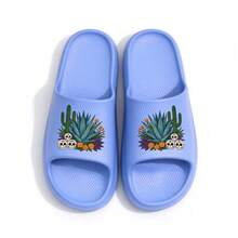 Men Slippers - Blue - View 4