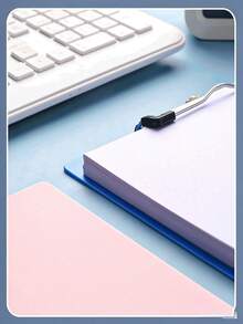 Morandi-Style A5 Clipboard/Writing Pad/Document Folder For Exam Papers - Multicolor - View 2